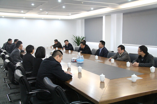 省商務廳周日星廳長來我集團調研外貿(mào)情況
